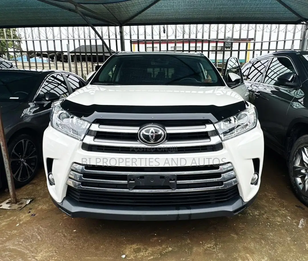 Toyota Highlander Limited 4x2 V6 (3.5L 6cyl 8A) 2018 White