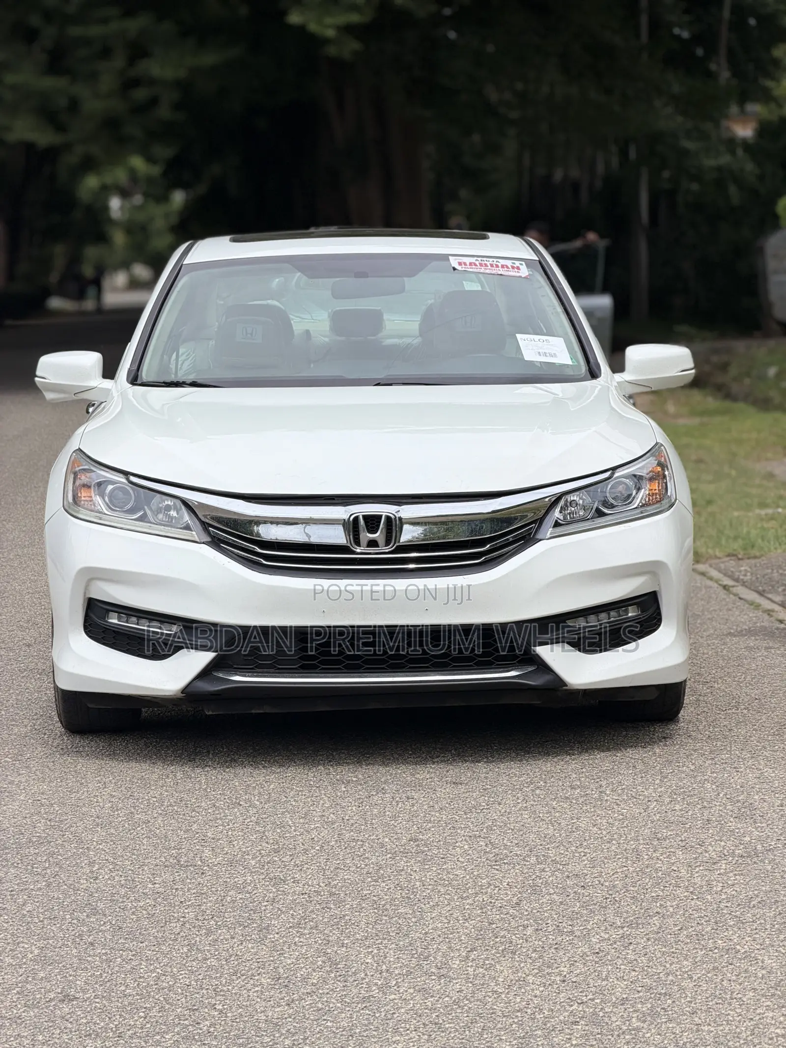 Honda Accord EX 4dr Sedan FWD (2.4L 4cyl 2A) 2017 White