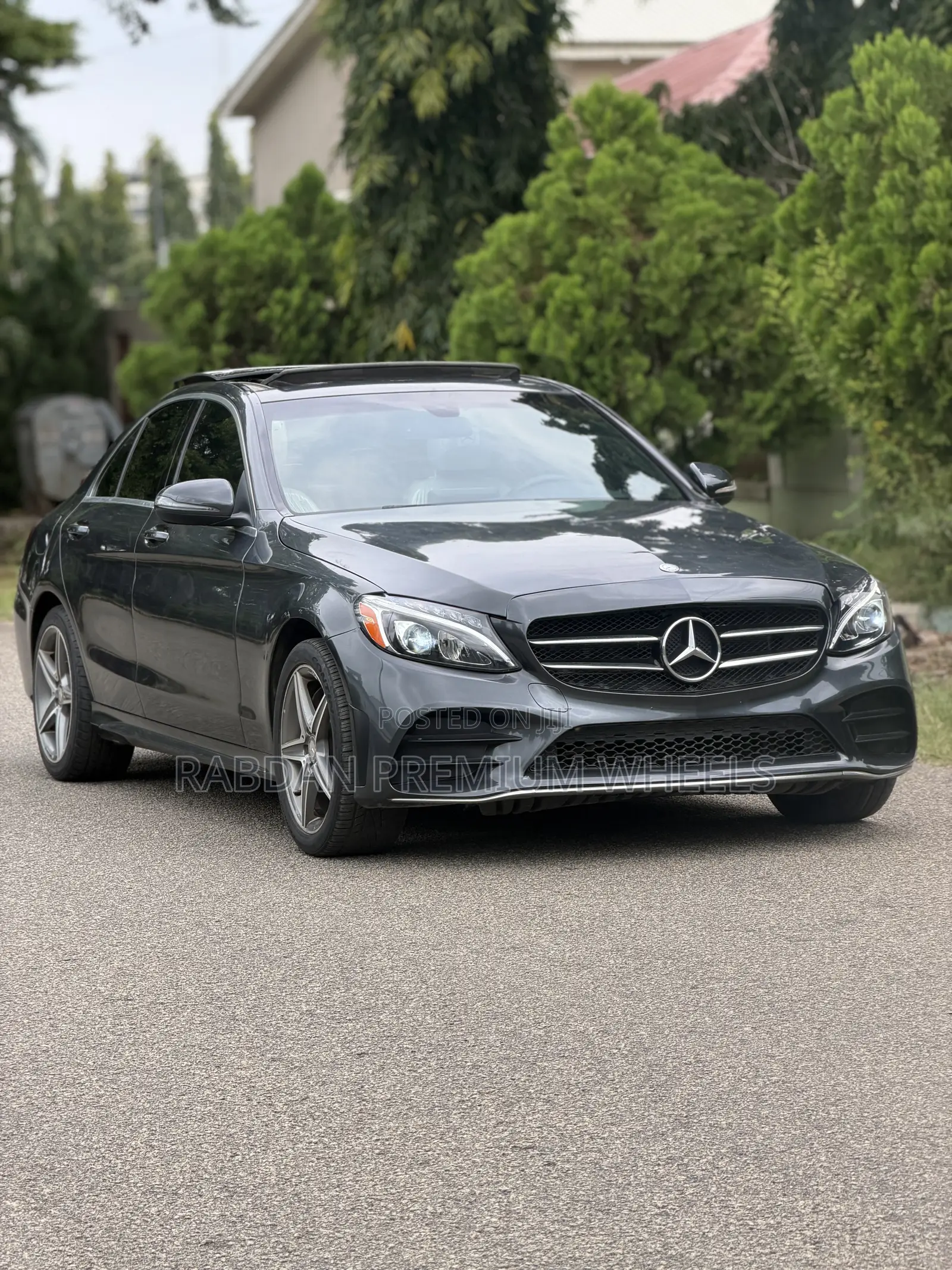 Mercedes-Benz C300 Luxury 4Matic Sedan AWD (2.0L 4cyl 7A) 2016 Gray