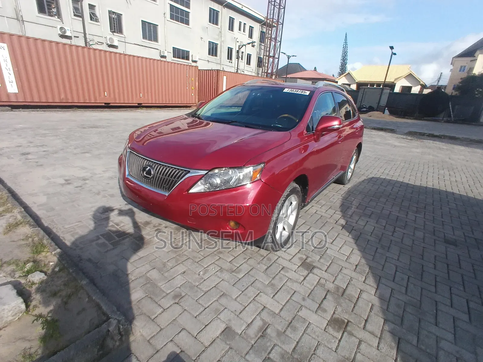 Lexus RX 350 2010 Red