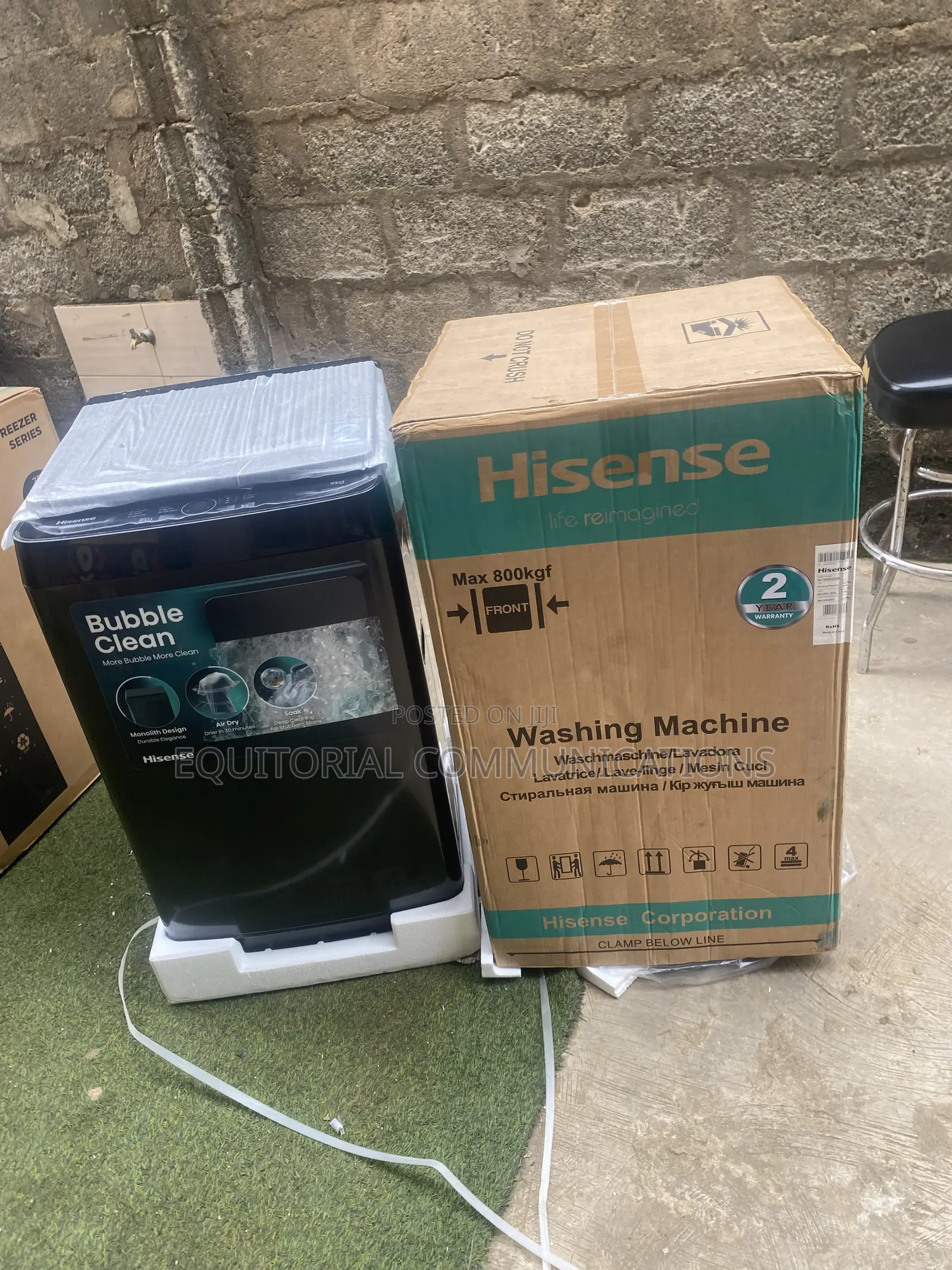 Hisense 9KG Top Load Automatic Washing Machine for Home