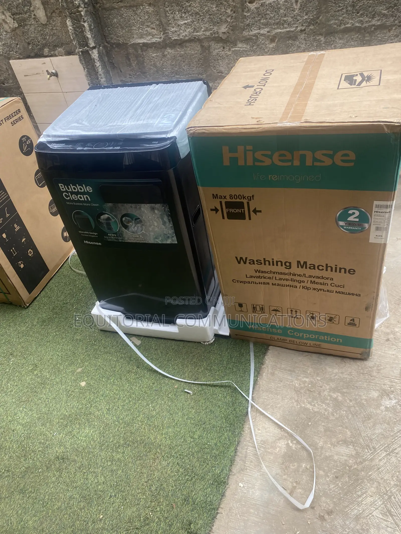 Hisense 9KG Top Load Automatic Washing Machine for Home