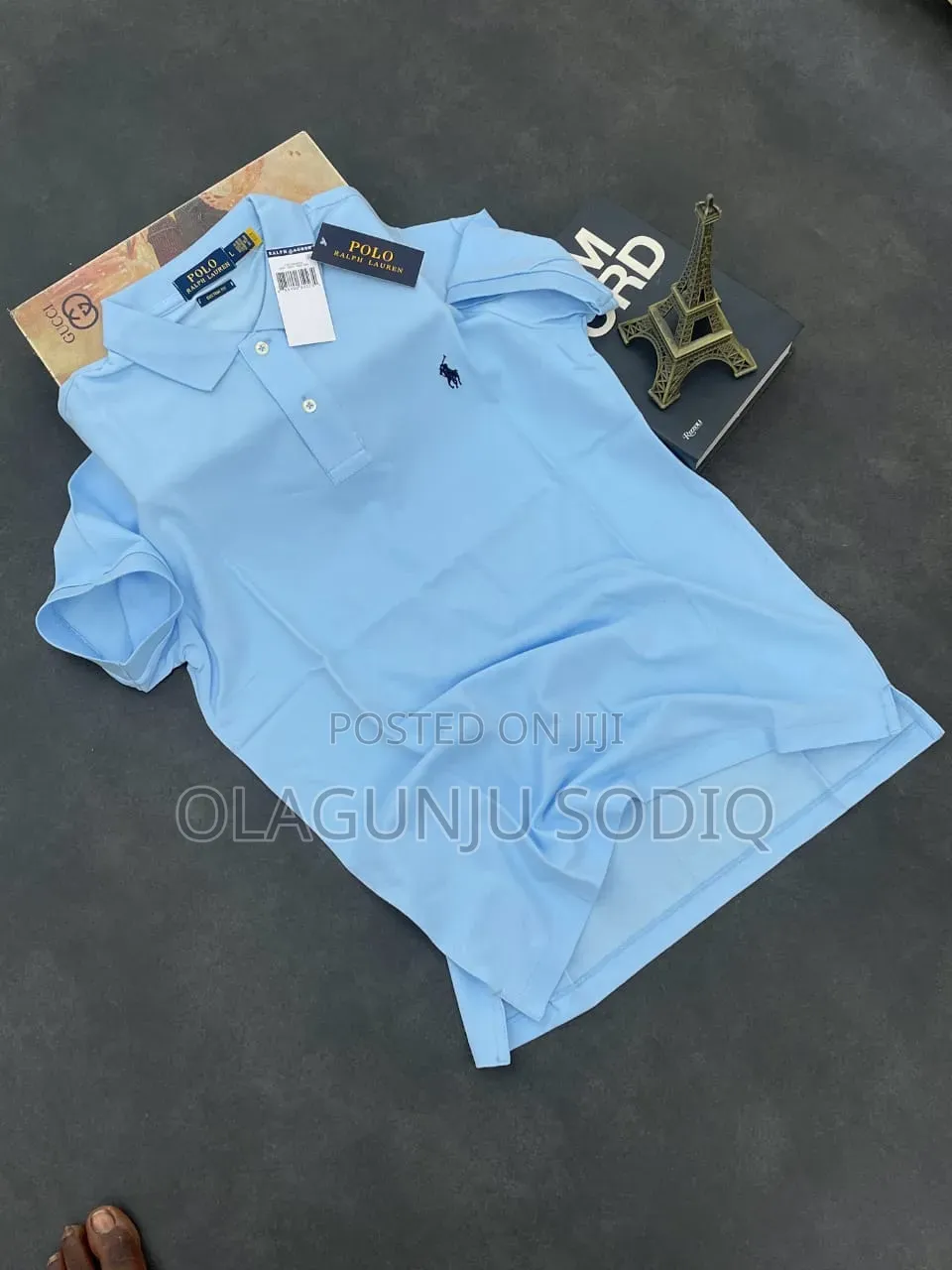 Luxury Italian Polo Collar T_shirt