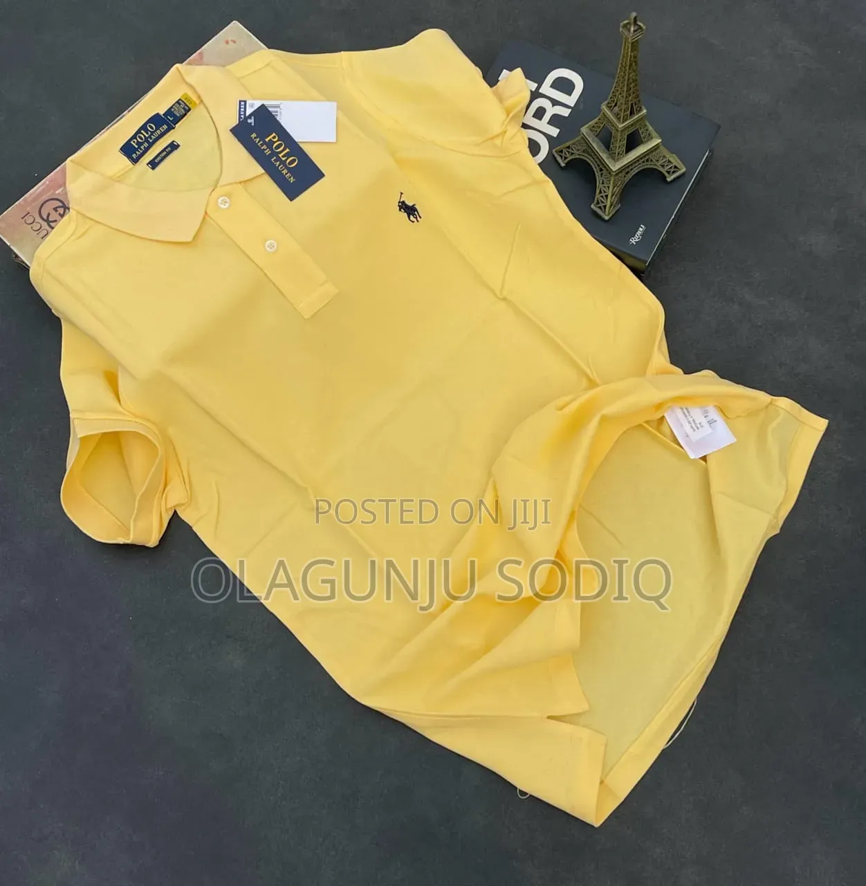 Luxury Italian Polo Collar T_shirt