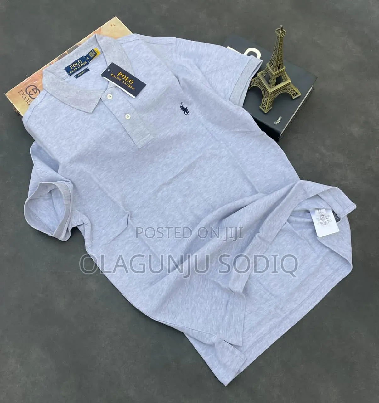 Luxury Italian Polo Collar T_shirt