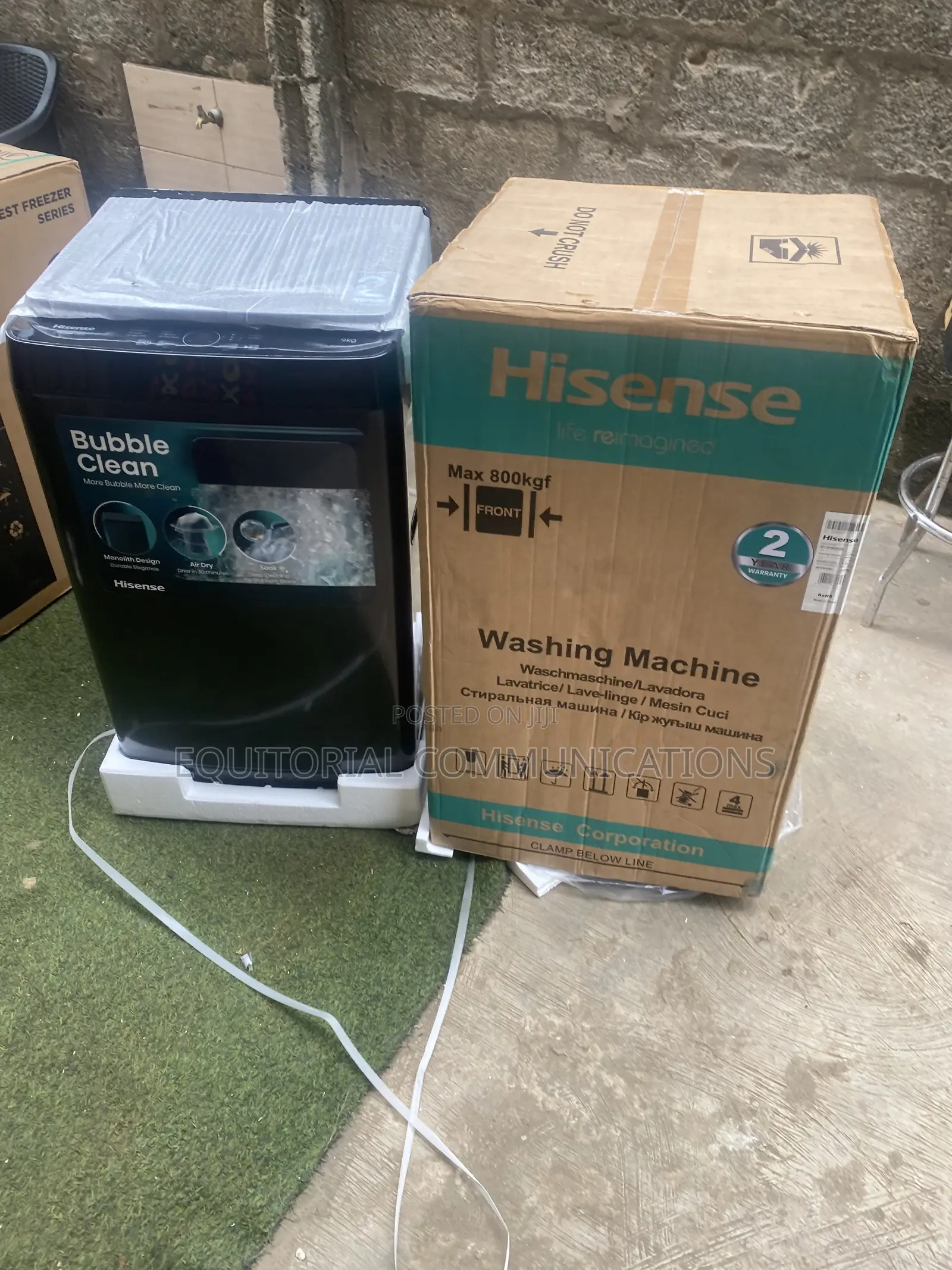 Hisense 9KG Top Loading Automatic Washer for Family Laundry