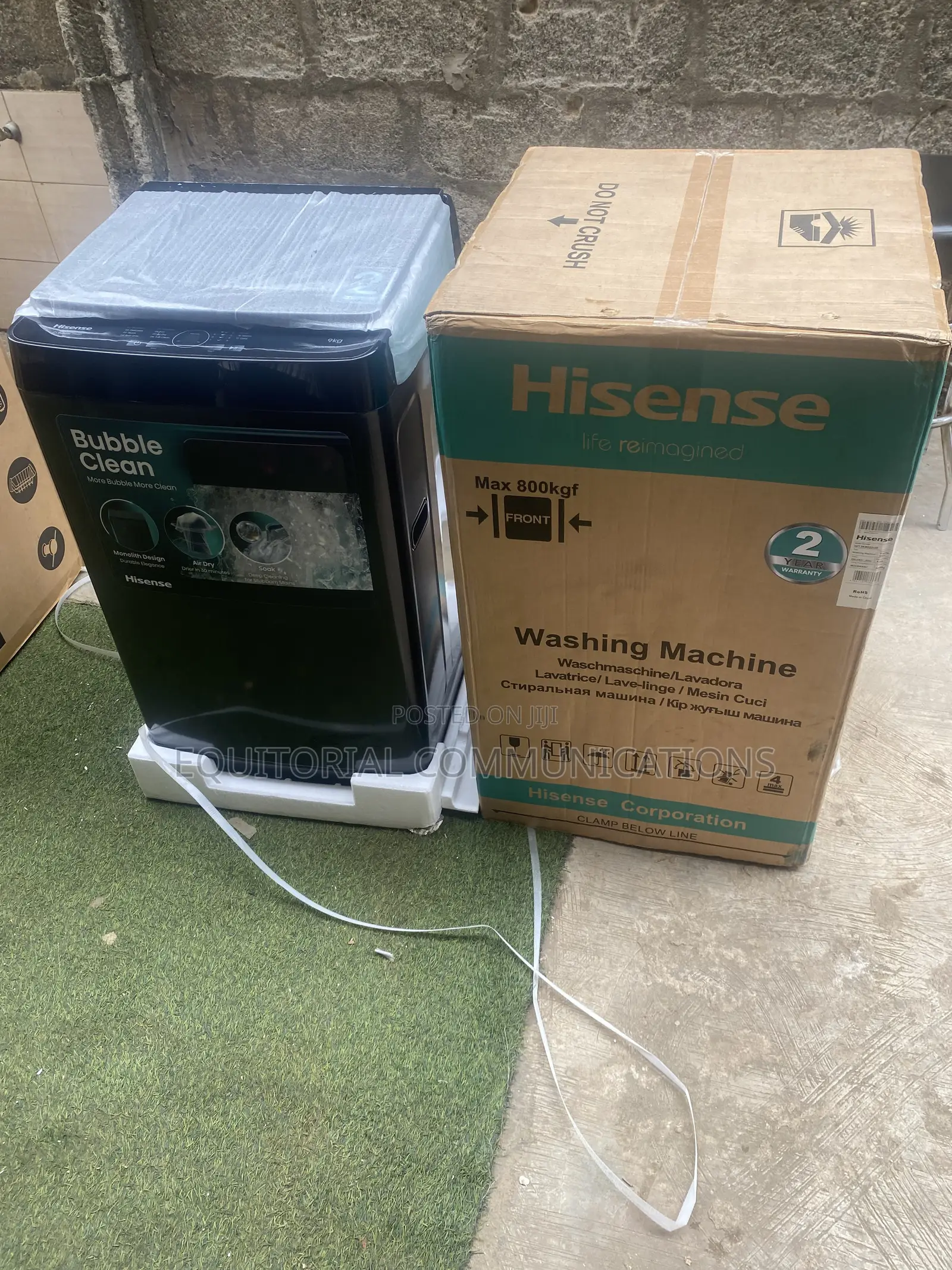 Hisense 9KG Top Loading Automatic Washer for Family Laundry