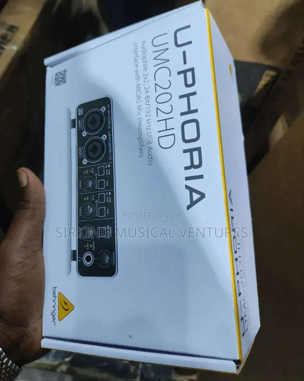 Behringer Audio Interface UMC-202hd Soundcard