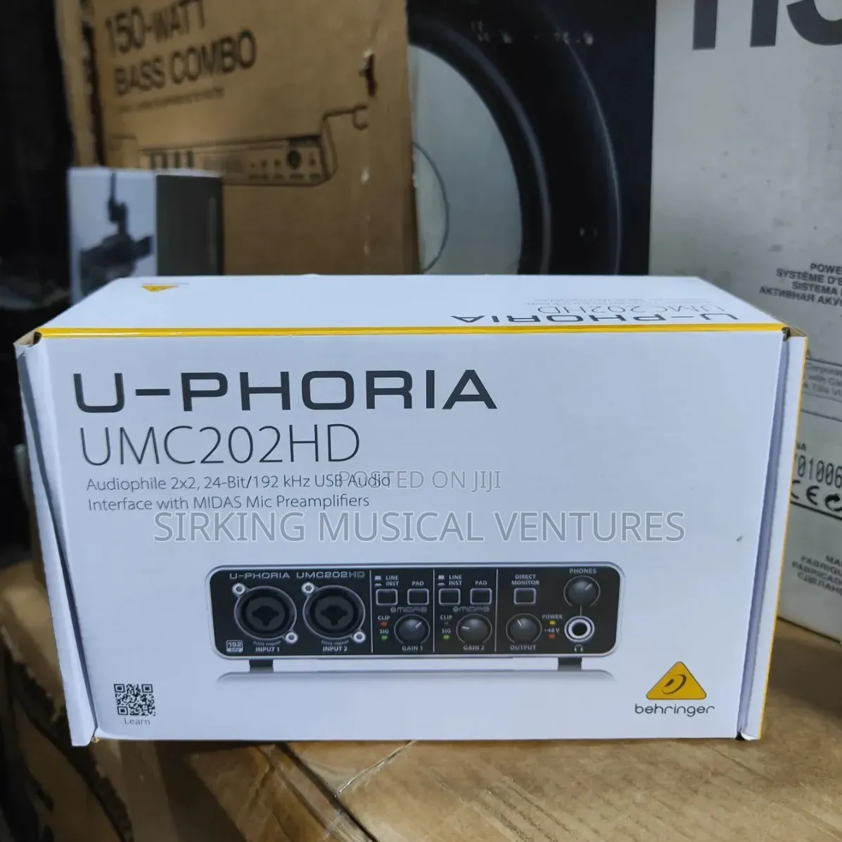 U-Phoria UMC-202hd Behringer Soundcard