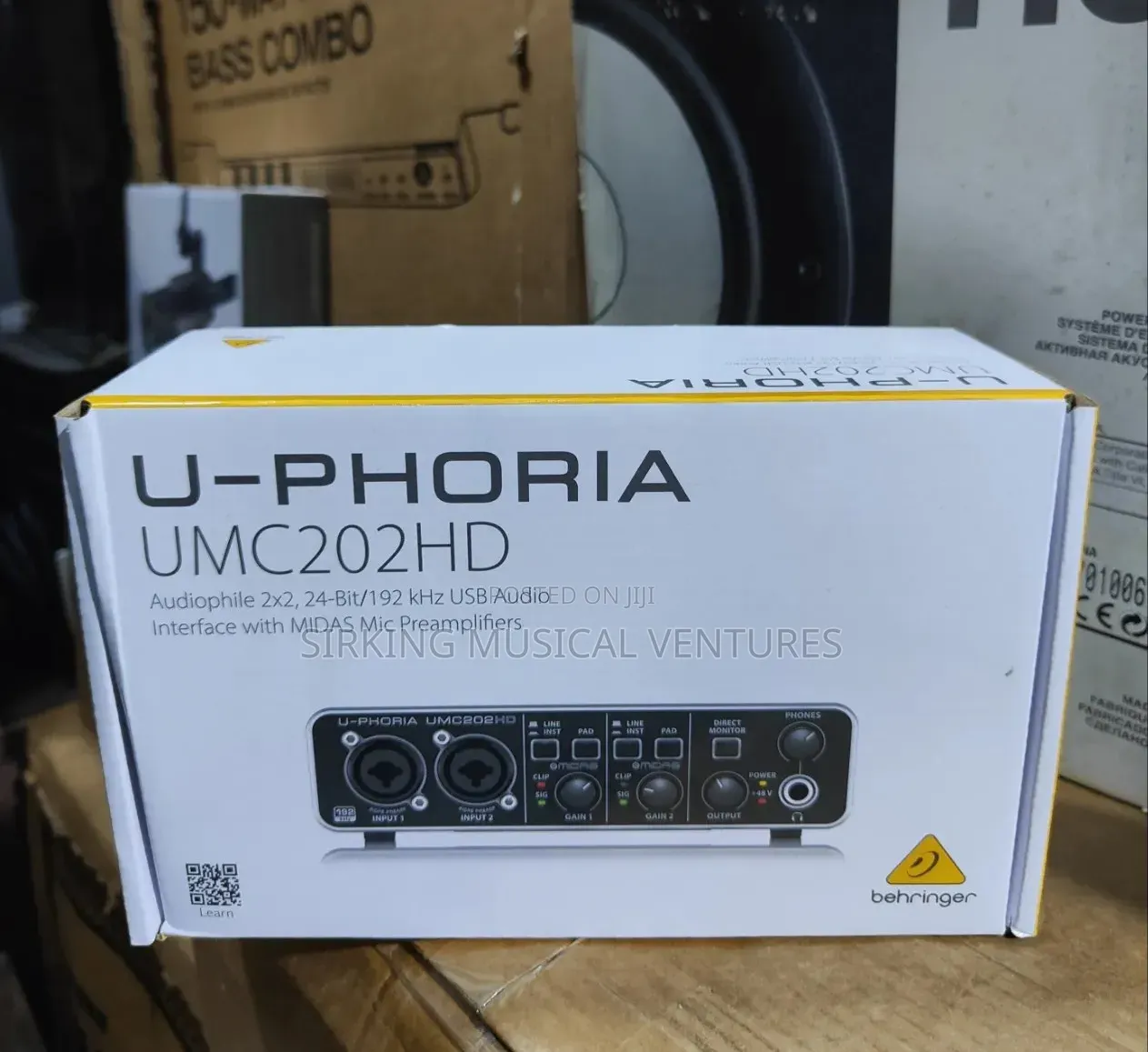 U-Phoria UMC-202hd Behringer Soundcard
