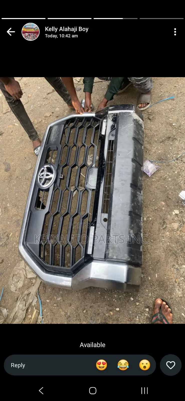 Complete Front Bumper Pilot 2023