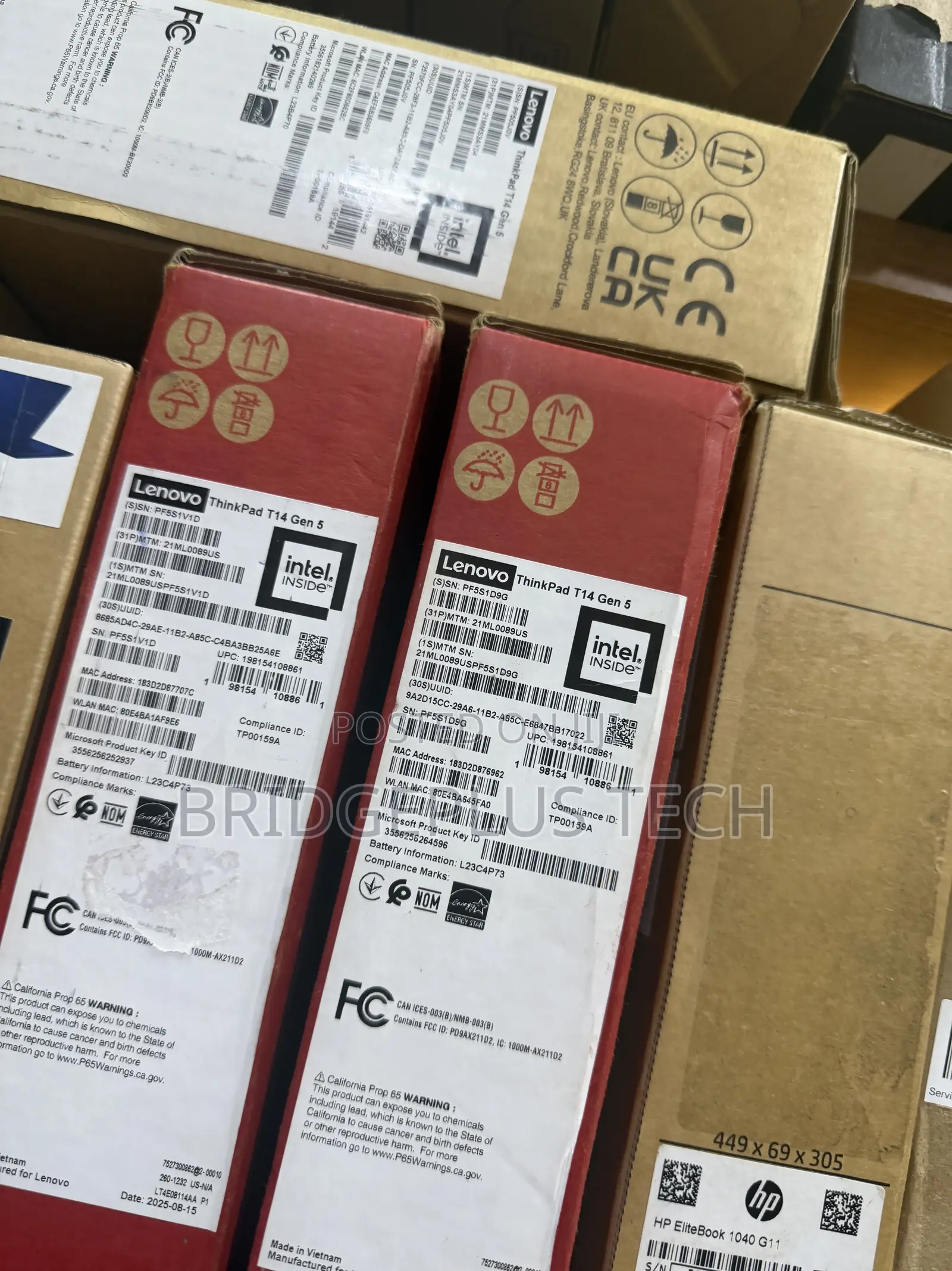 New Laptop Lenovo ThinkPad T14 16GB Intel Core Ultra 7 SSD 512GB
