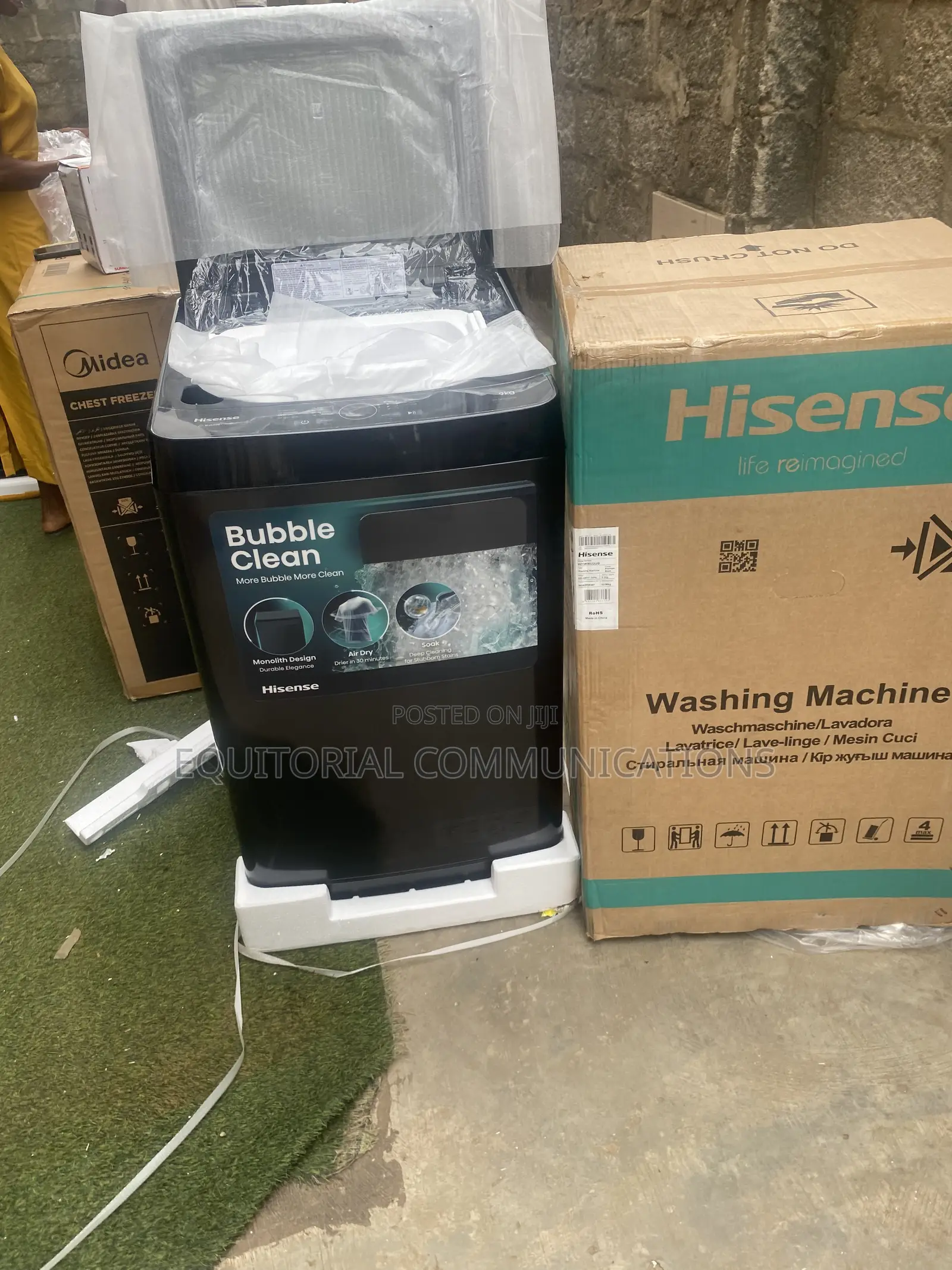 Hisense 9KG Automatic Top Load Washing Machine for Household Use
