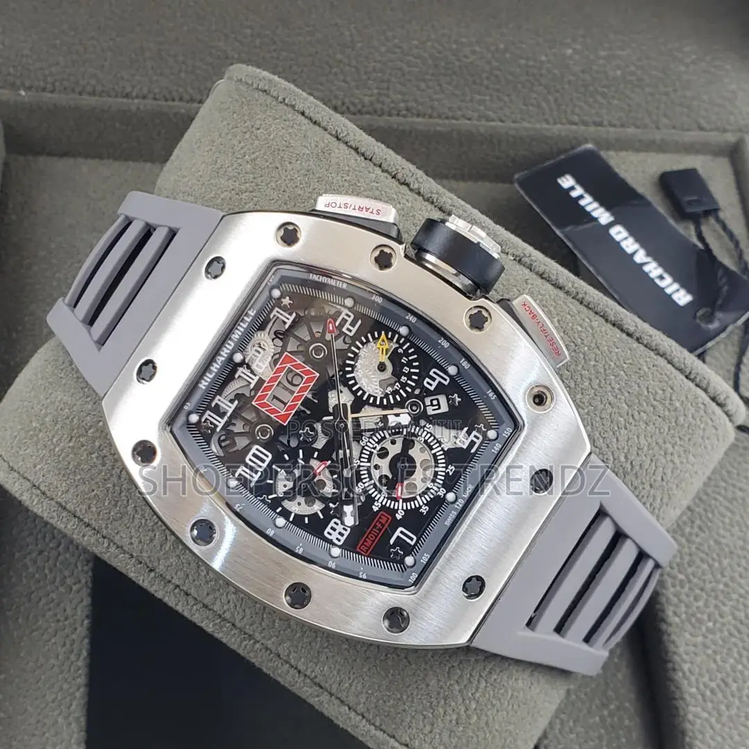 Richard Mille Automatic Tonneau Wristwatch