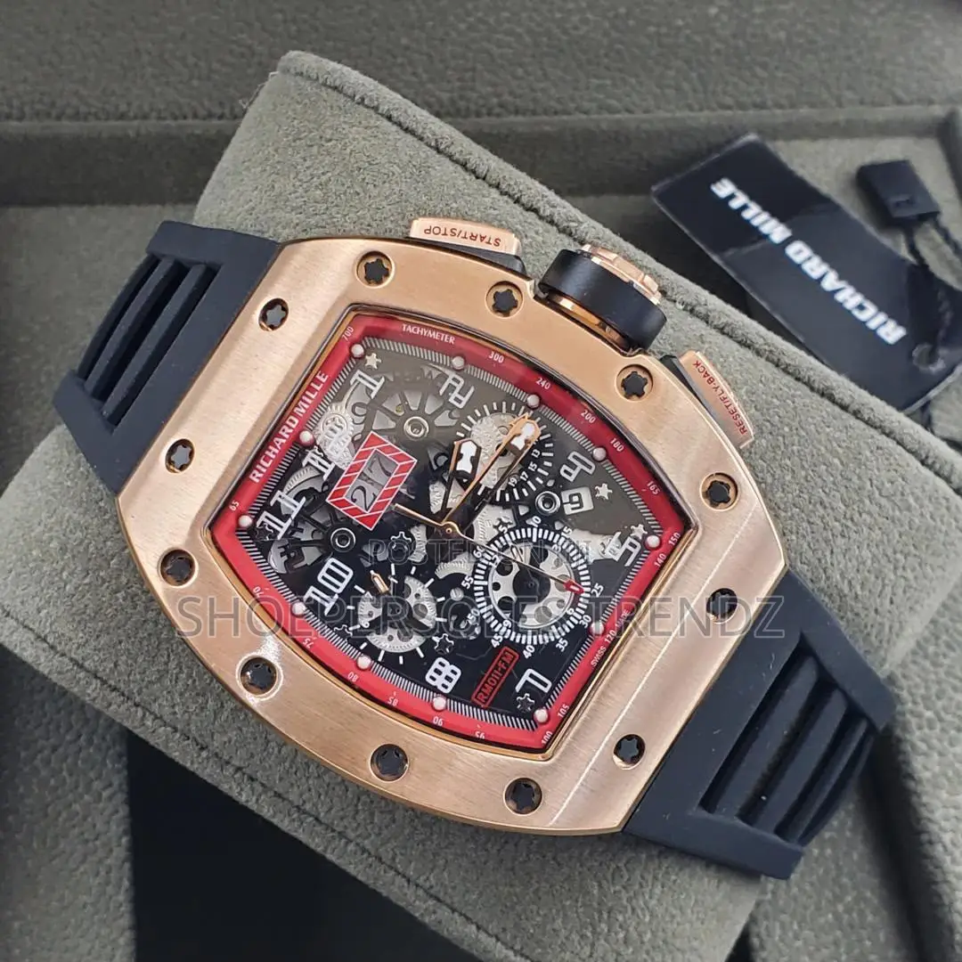 Richard Mille Automatic Tonneau Wristwatch