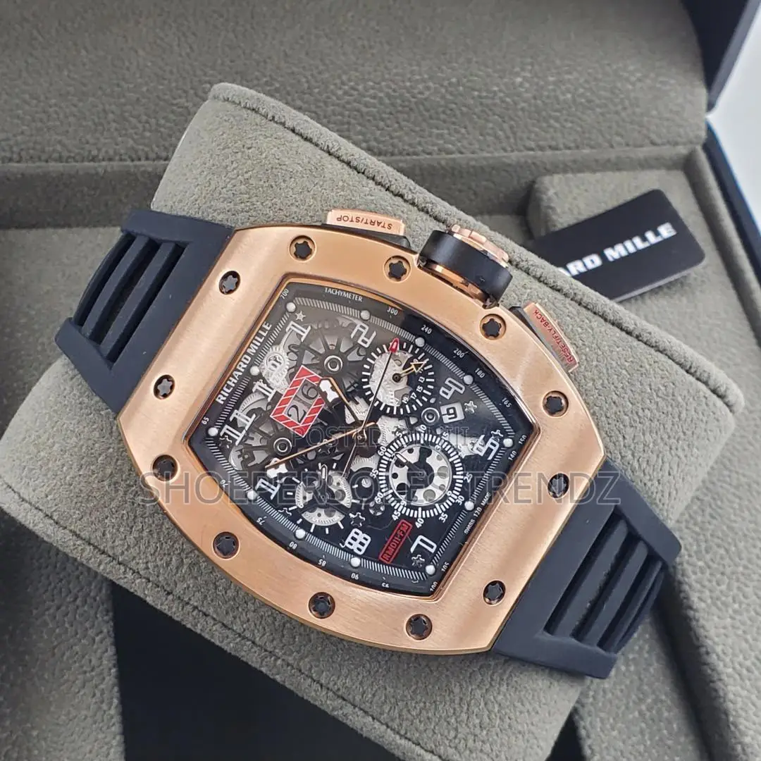 Richard Mille Automatic Tonneau Wristwatch