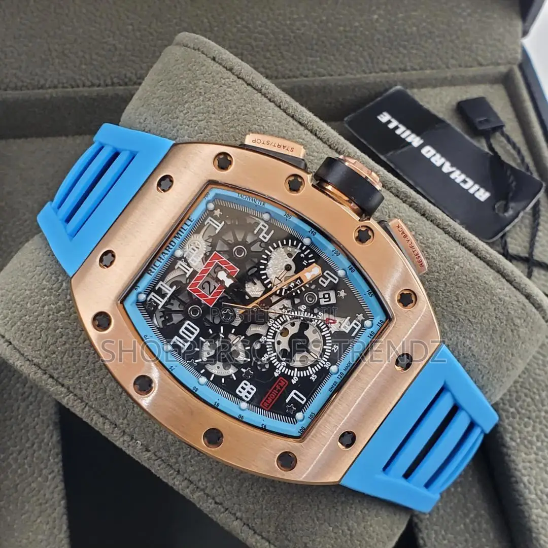 Richard Mille Automatic Tonneau Wristwatch