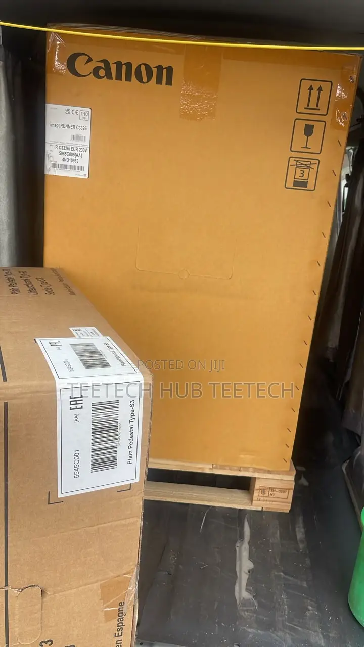 Canon Image Runner C3326i Black Kit With Canon Plain Pedestal