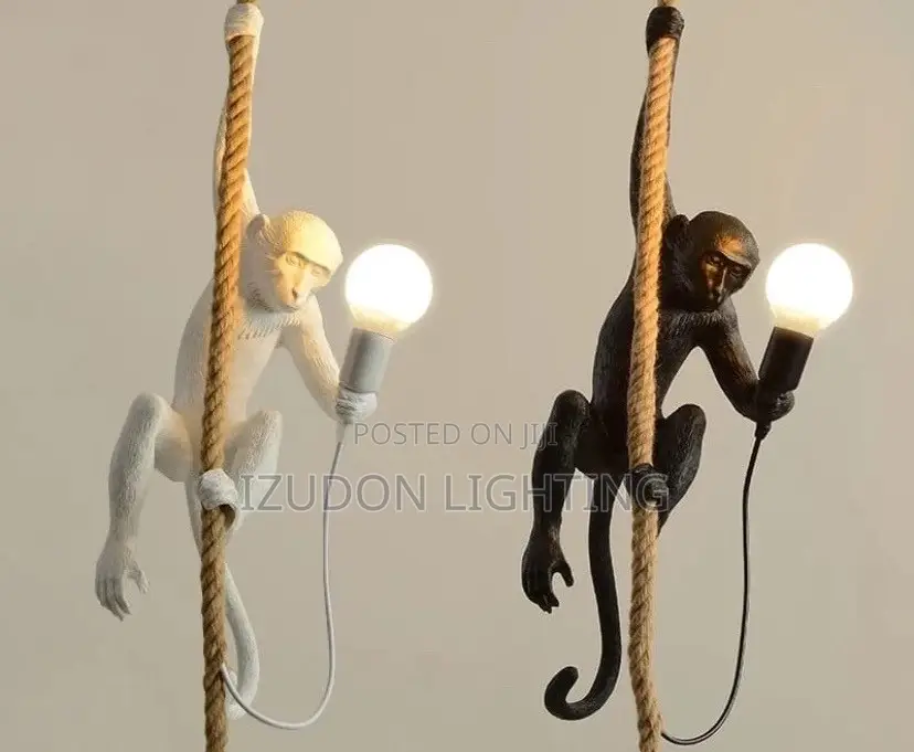 Luxury Monkey Pendant Light