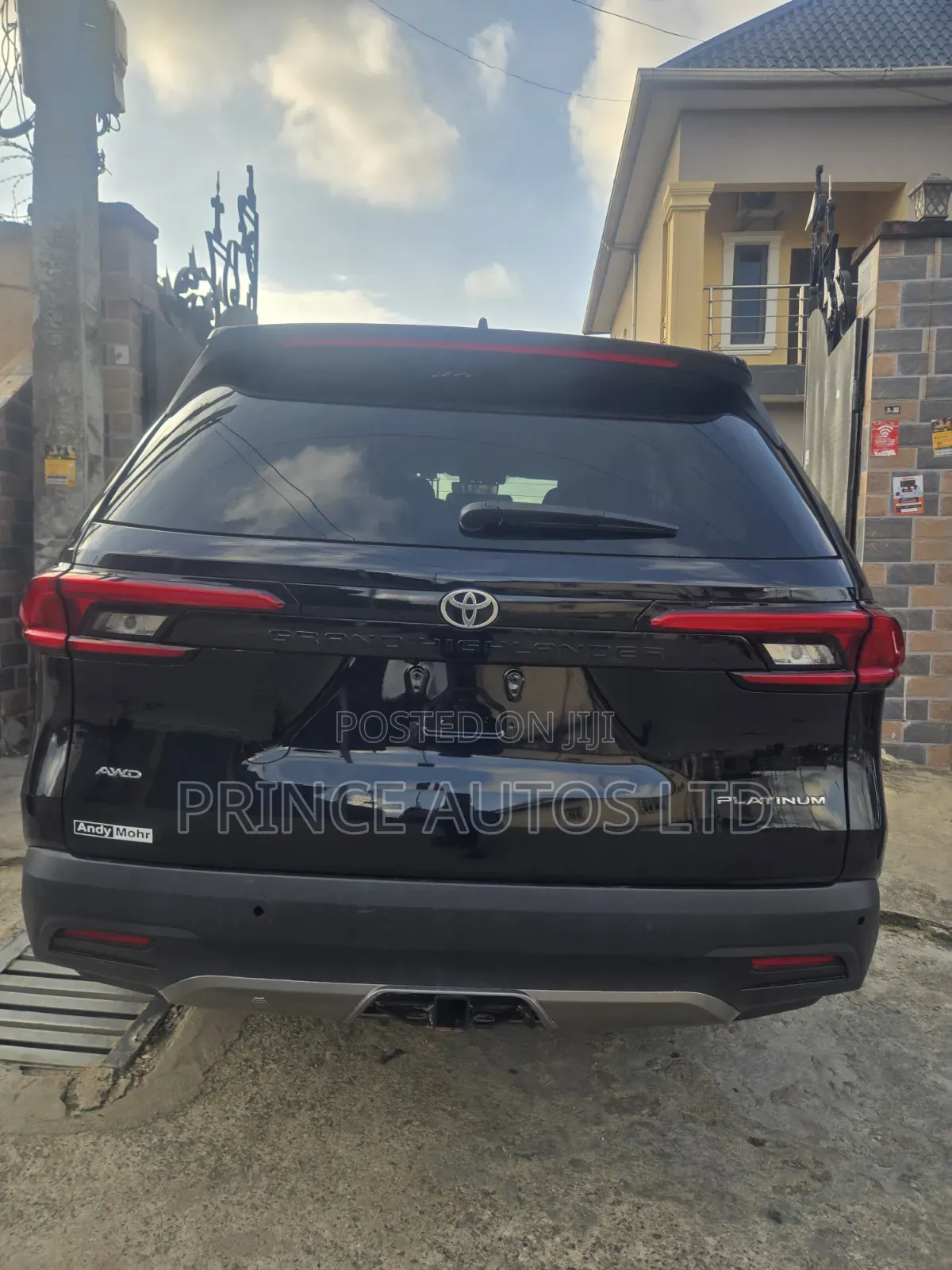 Toyota Grand Highlander Platinum 2025 Black