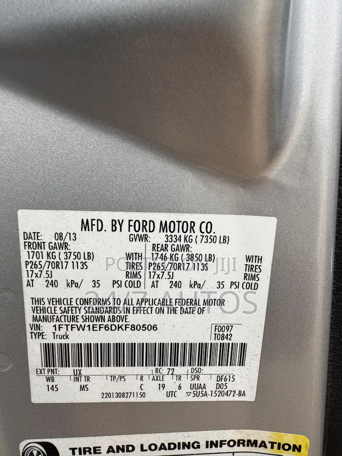Ford F-150 2014 Silver