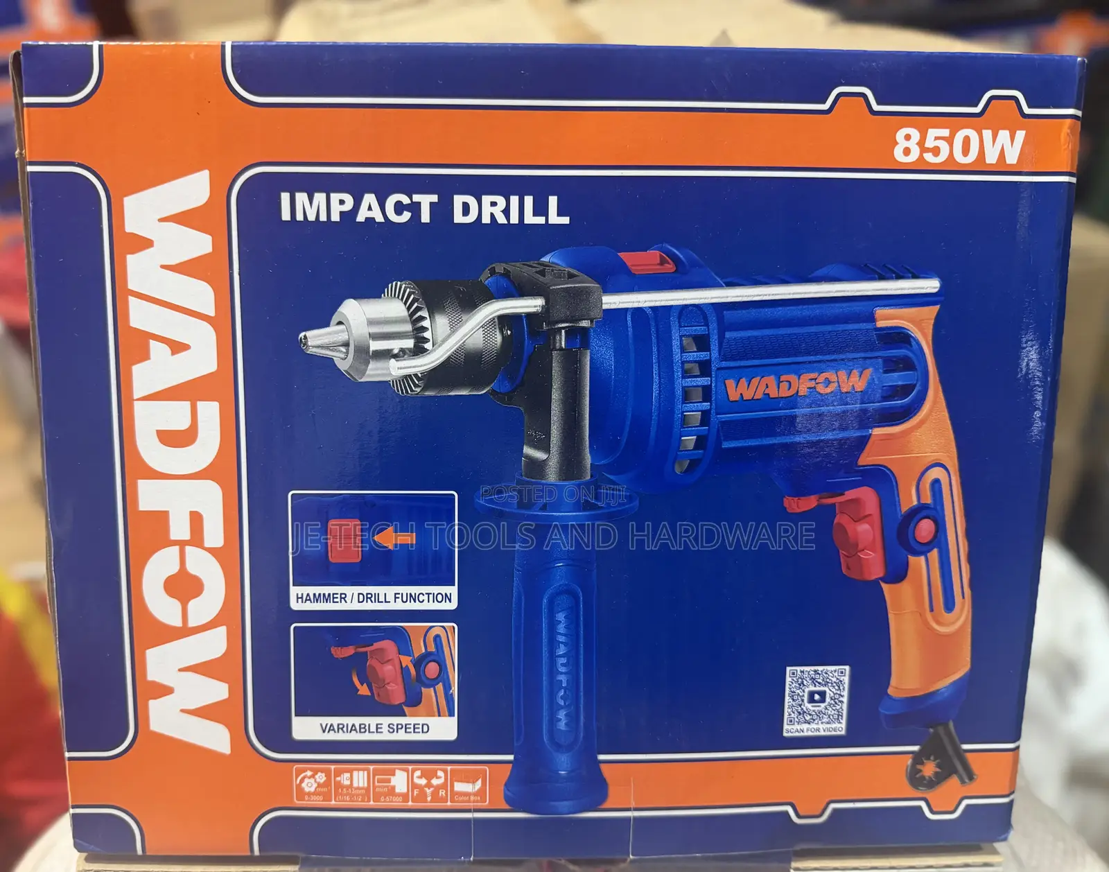850W Impact Drill (Model WMD15851)