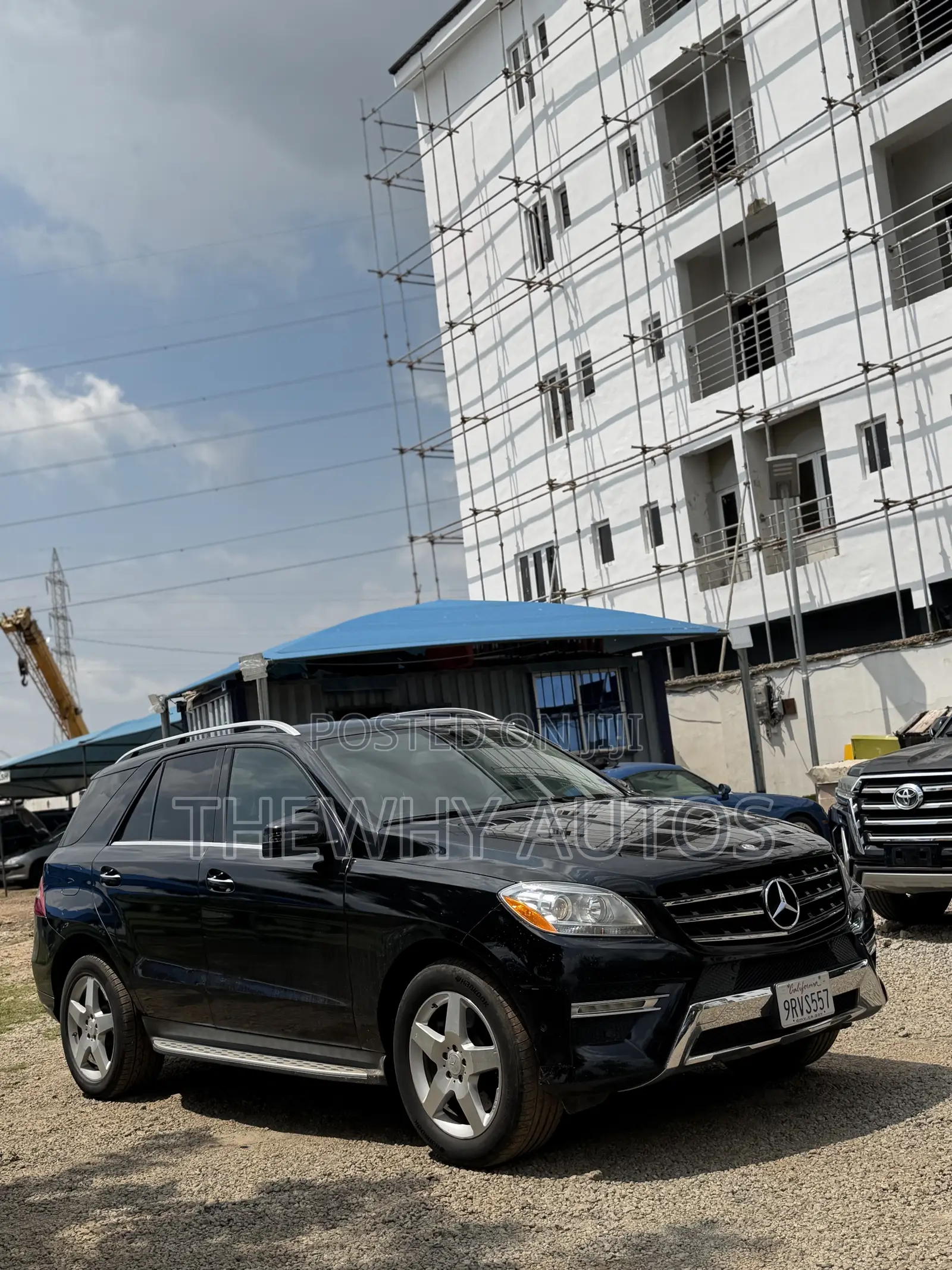Mercedes-Benz M Class ML 550 4Matic 2013 Black