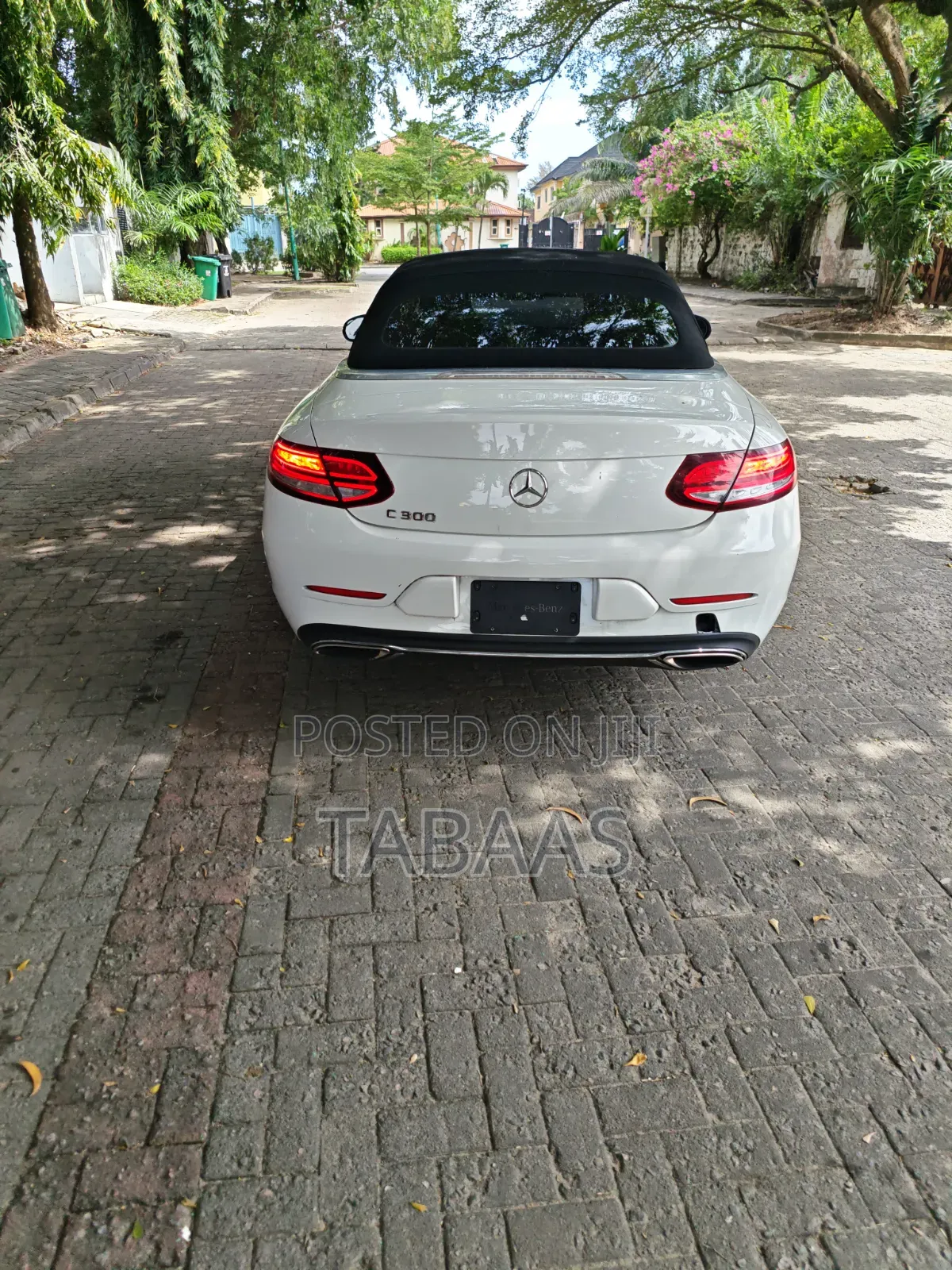 Mercedes-Benz C300 Base C300 RWD Cabriolet 2019 White