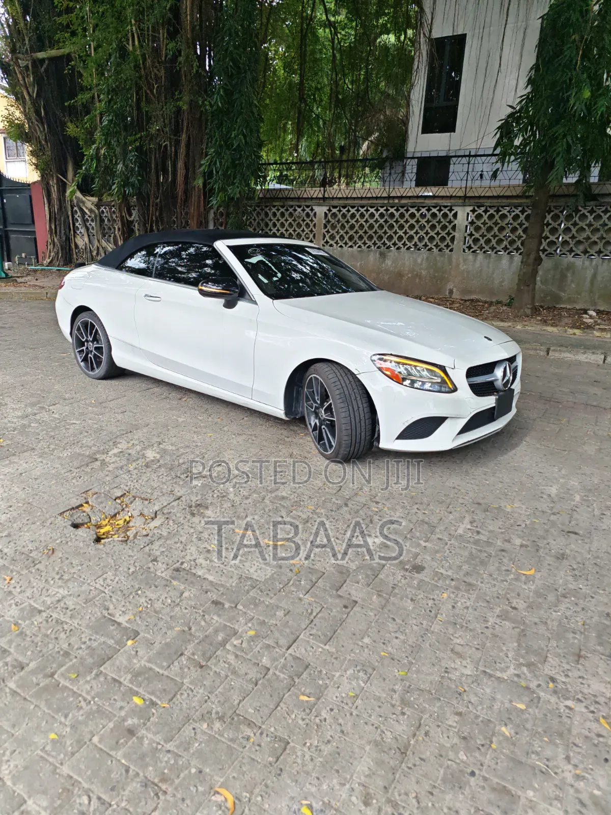 Mercedes-Benz C300 Base C300 RWD Cabriolet 2019 White