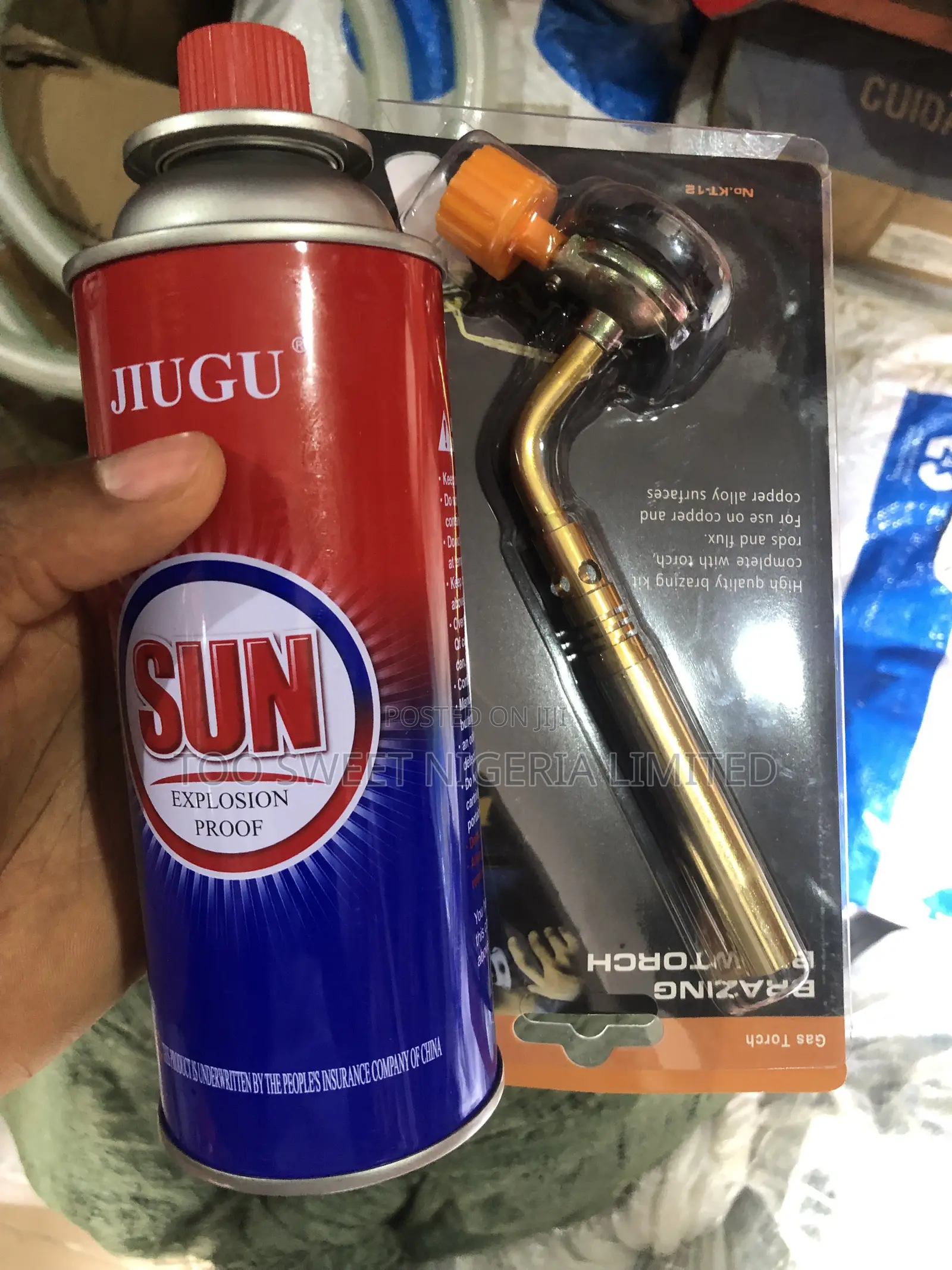 Gas Can and Lighter