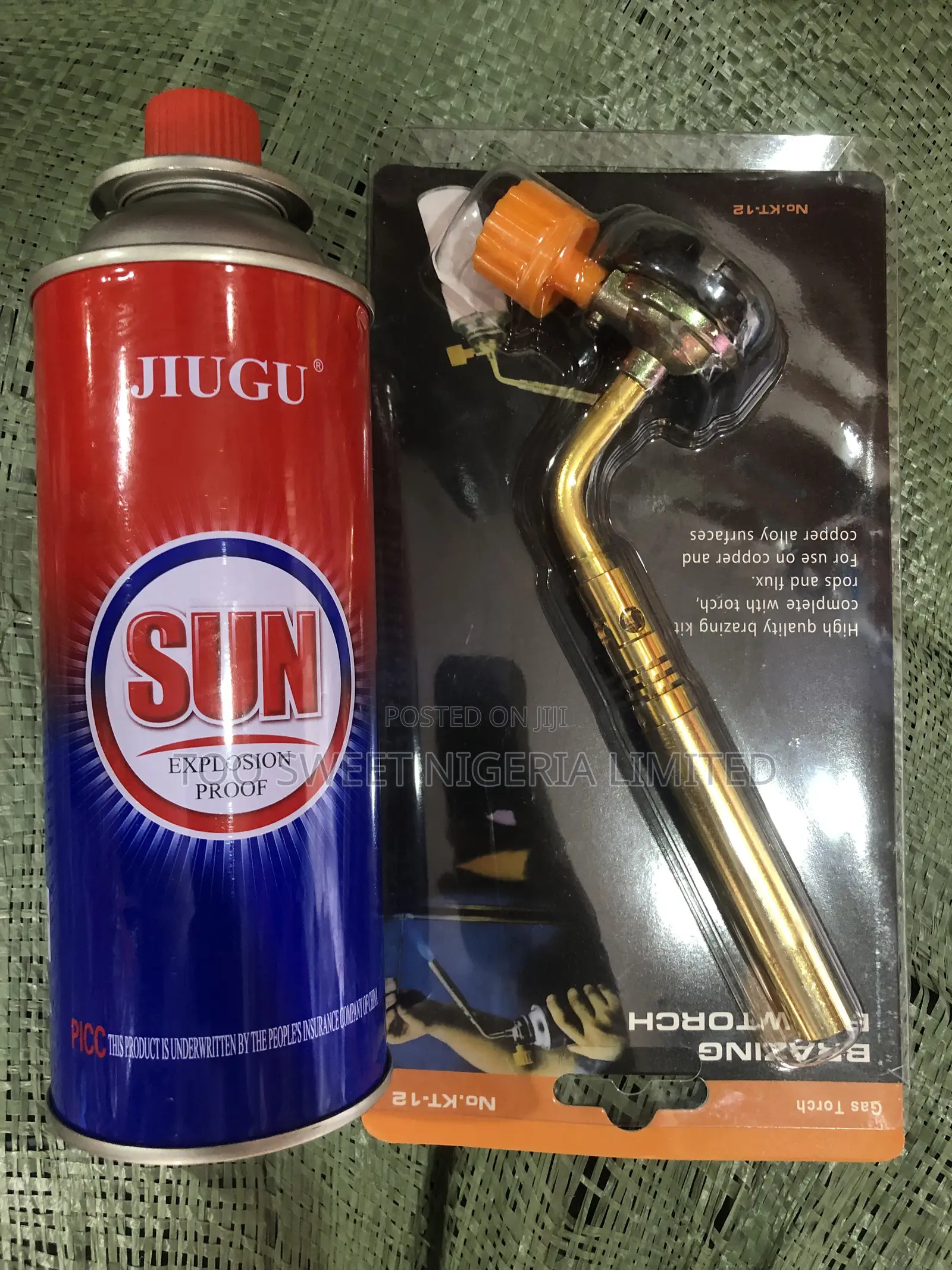 Gas Can and Lighter