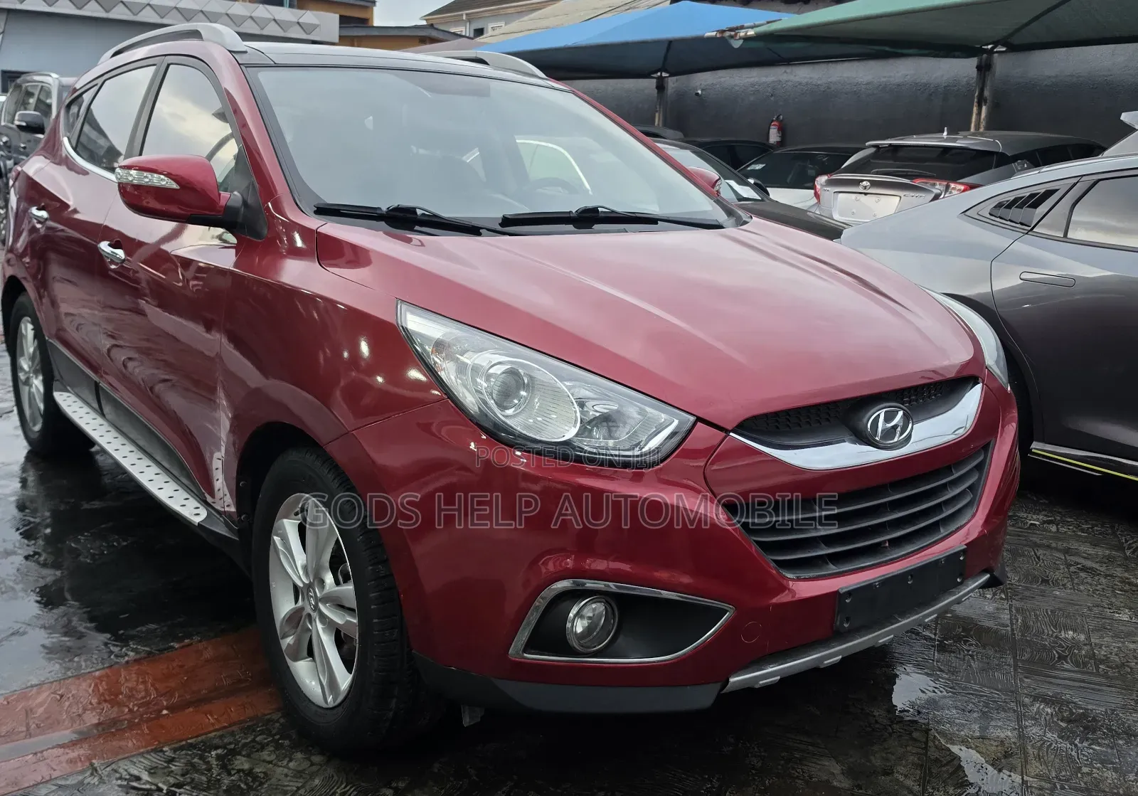 Hyundai Ix35 2010 Burgundy