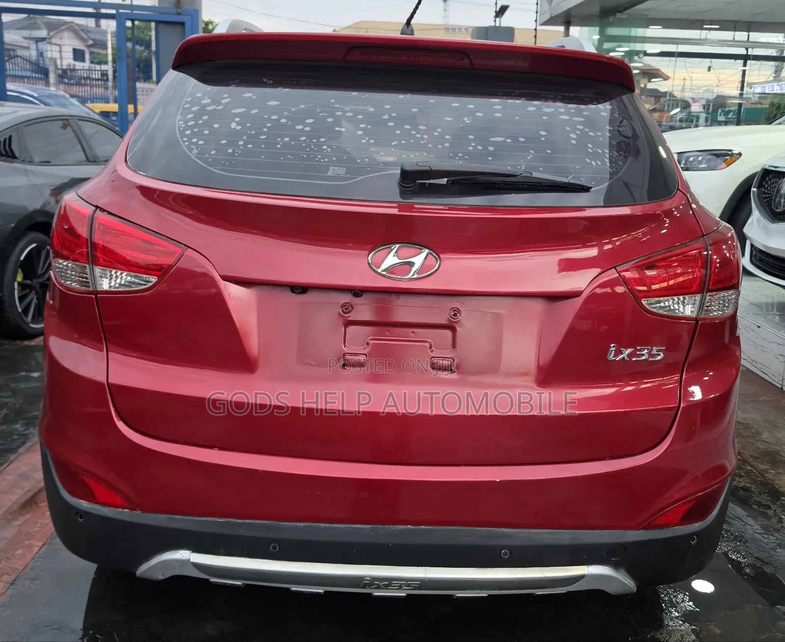 Hyundai Ix35 2010 Burgundy