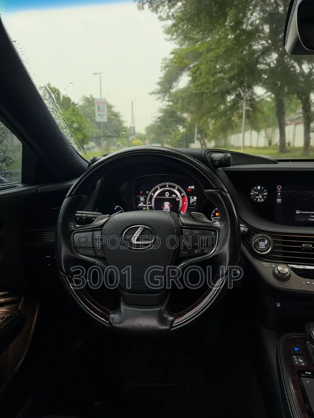 Lexus LS 2018 Matt Black
