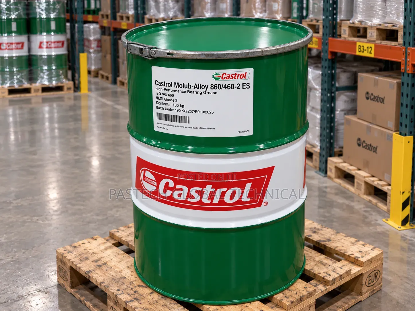 Castrol Molub-Alloy 860/460-2 ES Bearing Grease || 180kg Drum