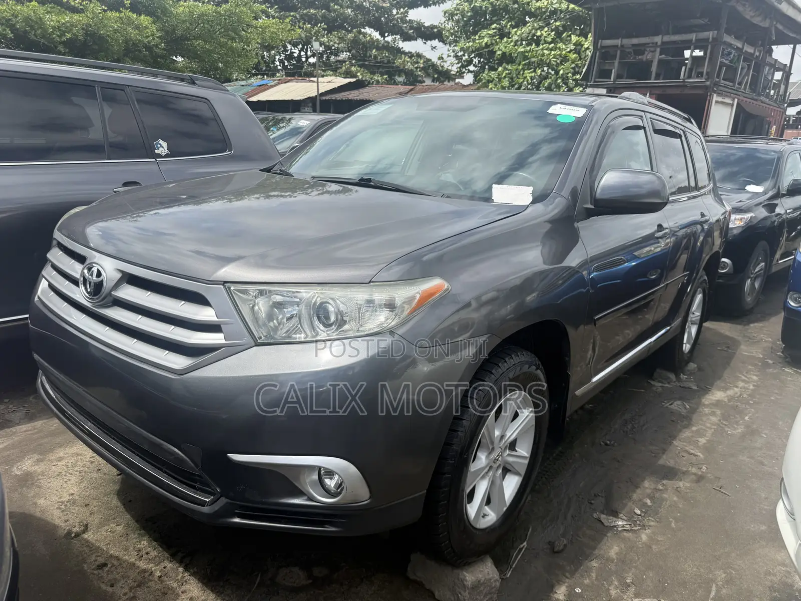 Toyota Highlander 2012 Gray