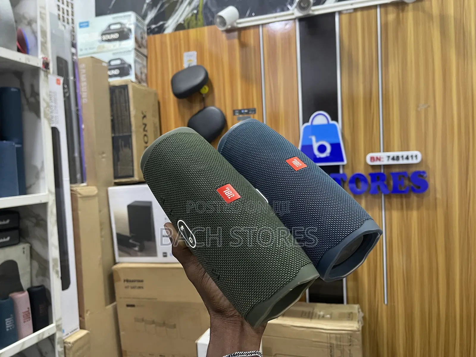 JBL Charge 4 Portable Bluetooth Speaker With Power Bank