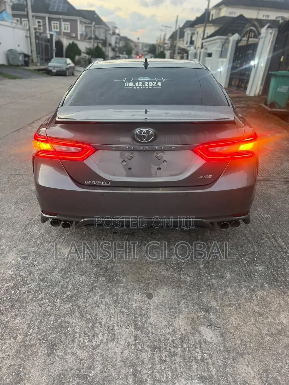 Toyota Camry XSE V6 FWD (3.5L 6cyl 8AM) 2018 Gray