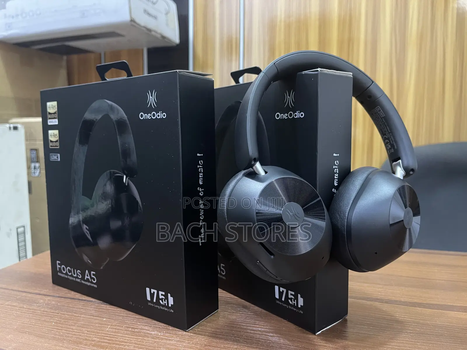 One-Odio Focus A5 Noise Cancelling Wireless Headphones