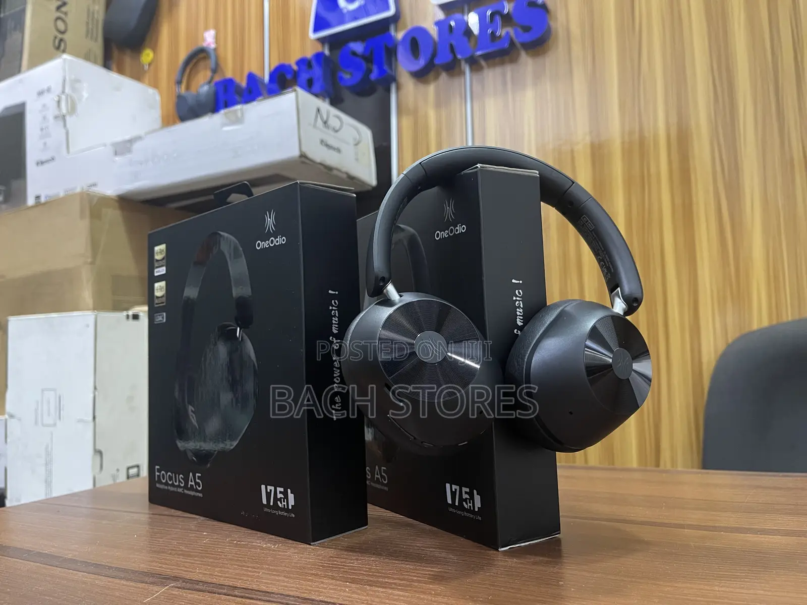 One-Odio Focus A5 Noise Cancelling Wireless Headphones