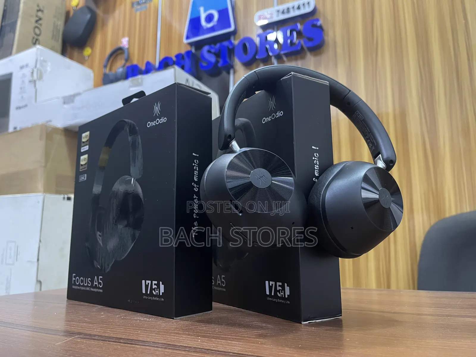 One-Odio Focus A5 Noise Cancelling Wireless Headphones