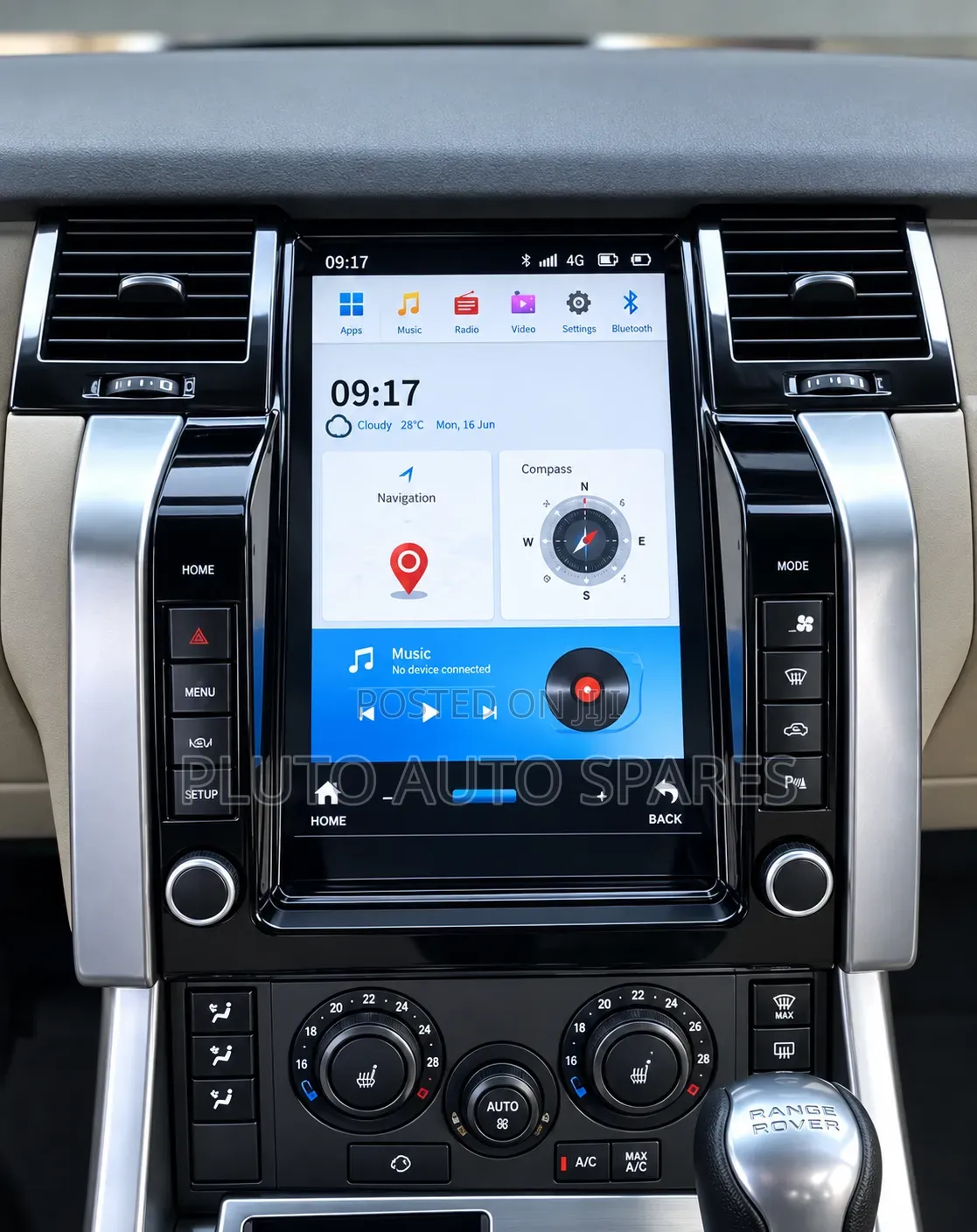 Range Rover Sport 2012 Long Android Screen Upgrade