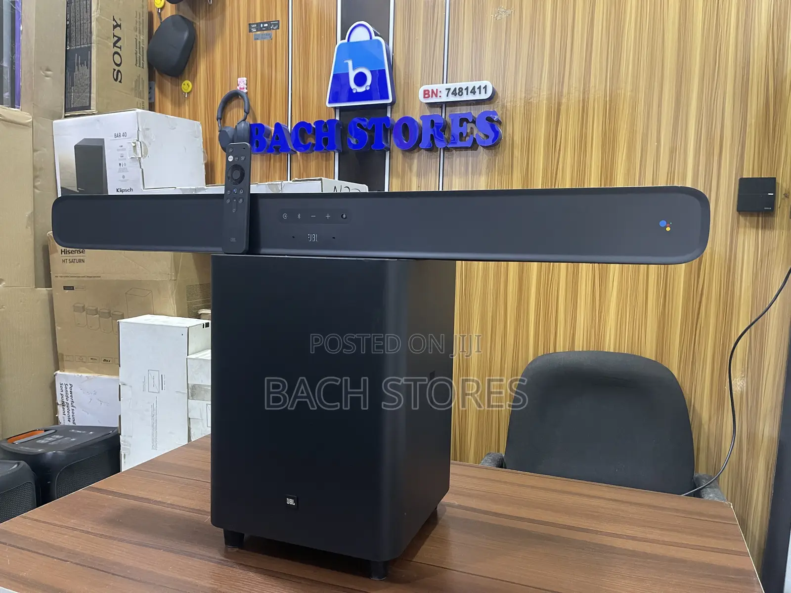 JBL Link Bar Voice Activated Soundbar With Inbuilt Android TV