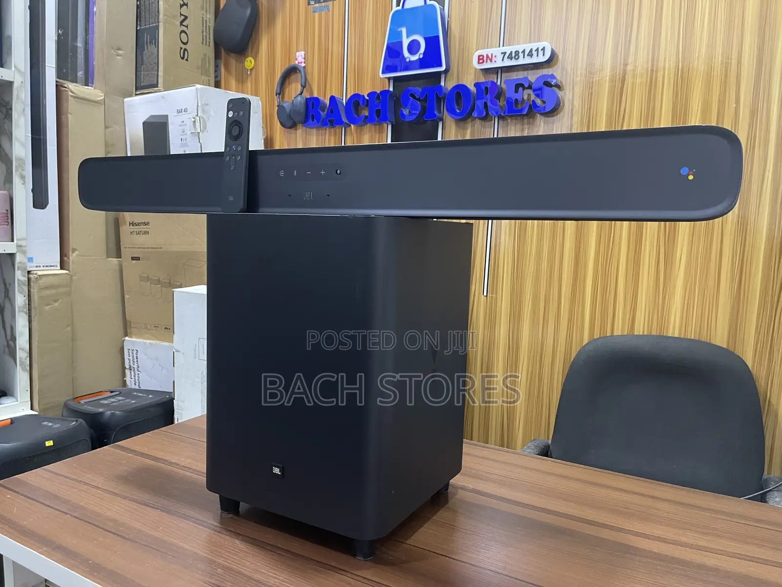 JBL Link Bar Voice Activated Soundbar With Inbuilt Android TV