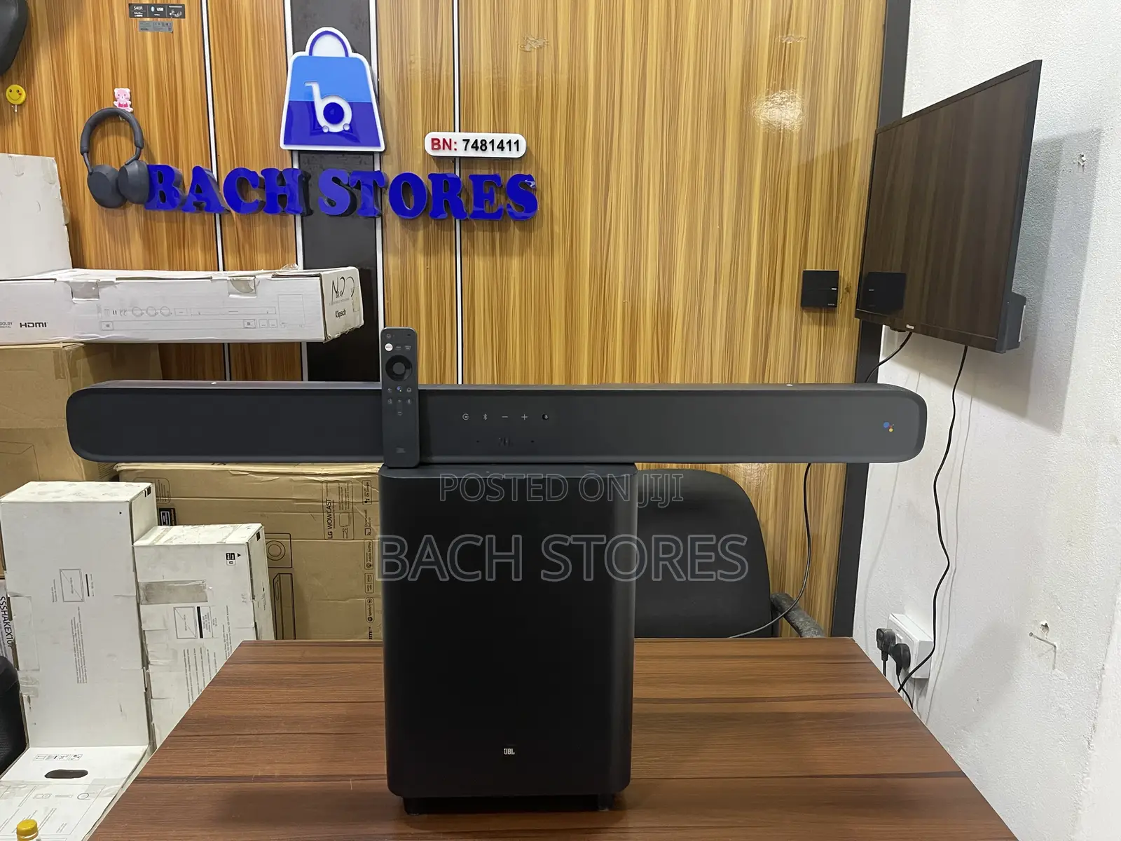 JBL Link Bar Voice Activated Soundbar With Inbuilt Android TV
