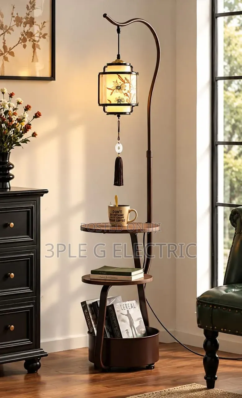 Double Layer Floor Lamp
