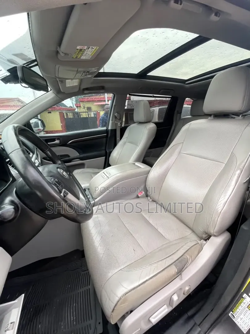 Toyota Highlander Limited 4dr SUV (3.5L 6cyl 6A) 2014 Gray