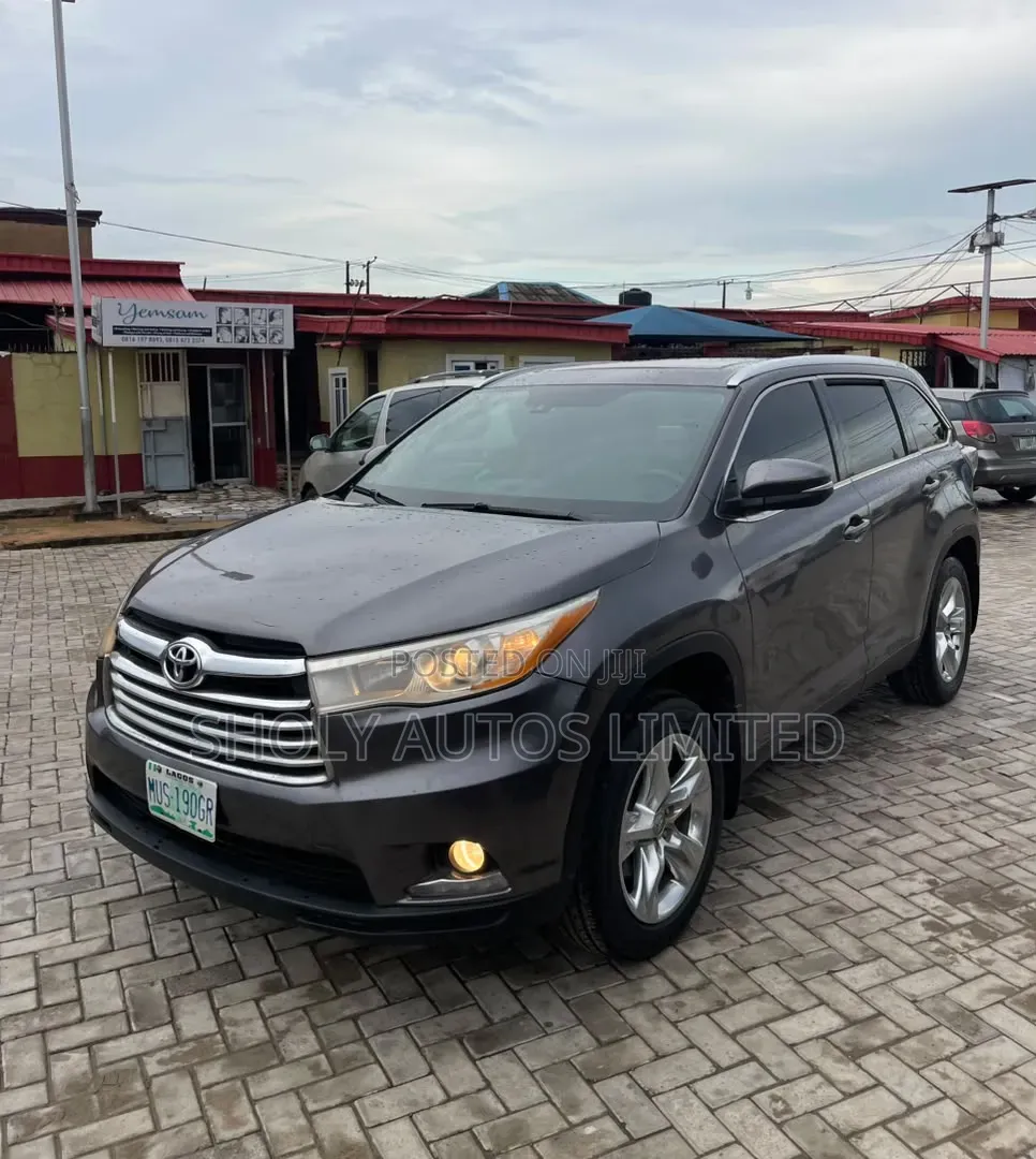 Toyota Highlander Limited 4dr SUV (3.5L 6cyl 6A) 2014 Gray