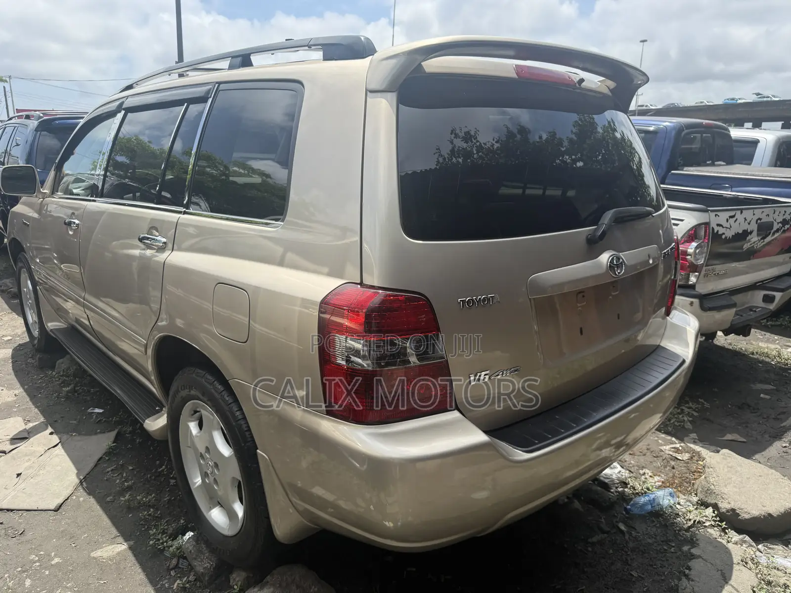 Toyota Highlander 2006 Gold