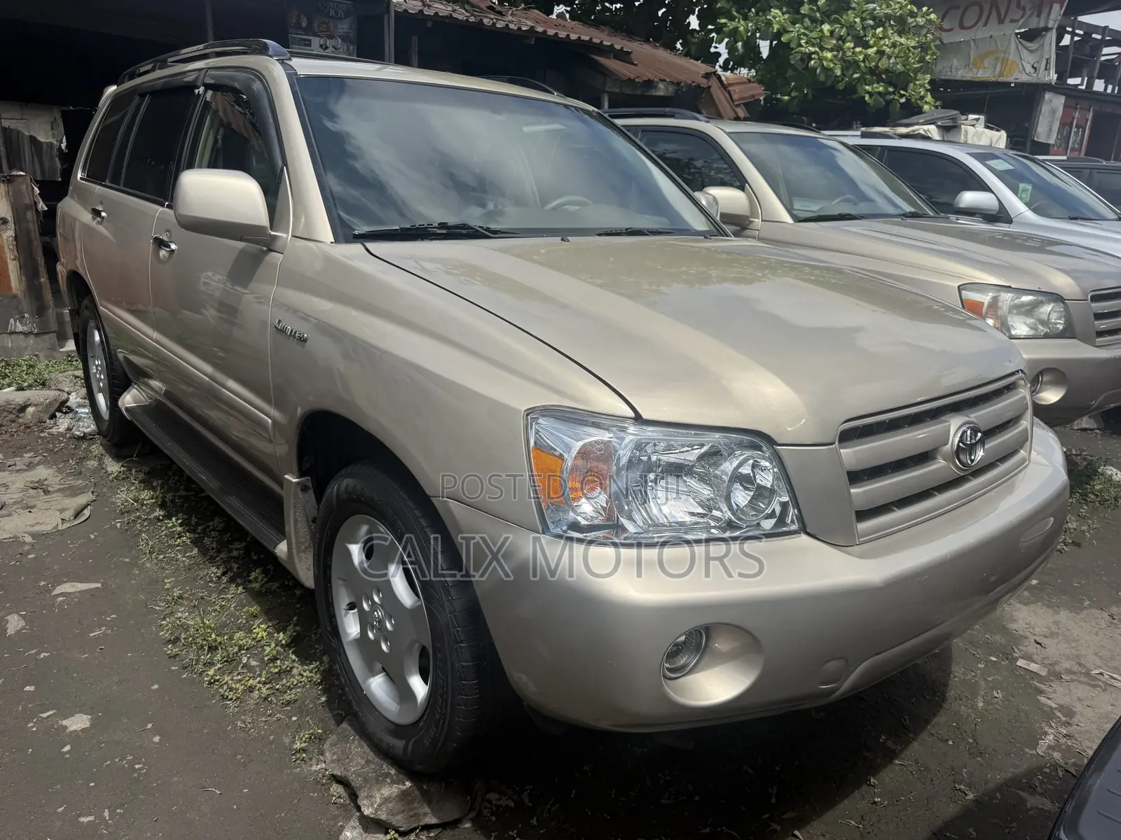 Toyota Highlander 2006 Gold